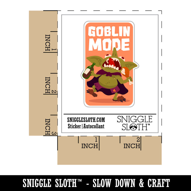 Goblin Mode Lifestyle Funny Fantasy Slob Food