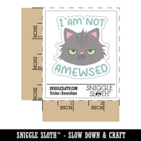 I Am Not Amused Amewsed Cat