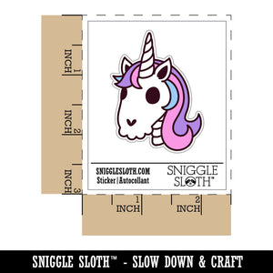 Magical Unicorn Skull