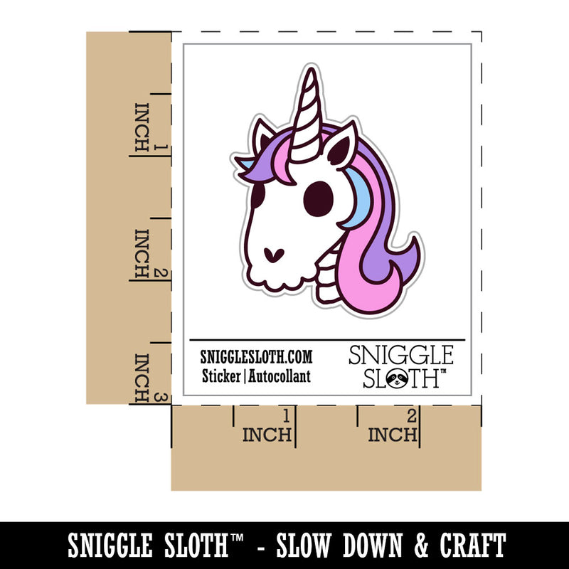 Magical Unicorn Skull