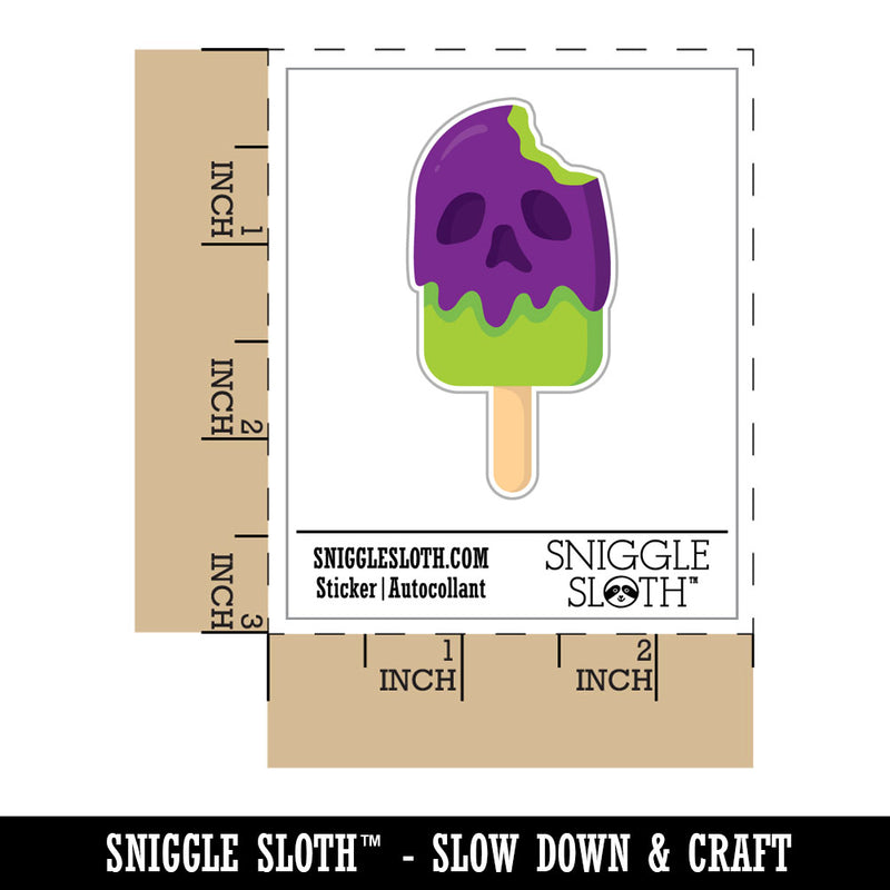 Melting Skull Popsicle