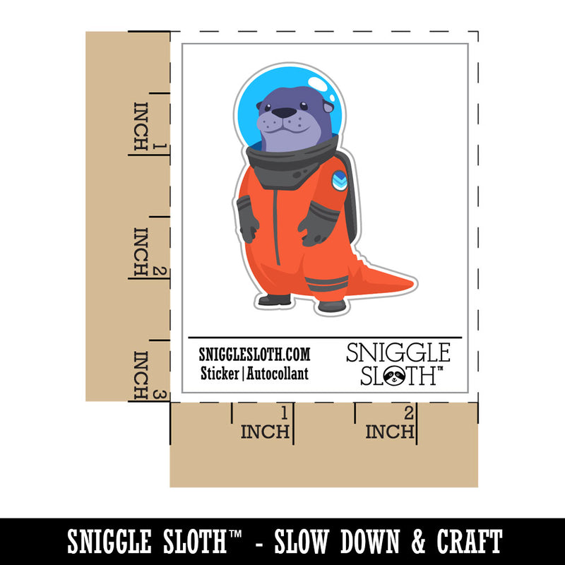 Otter Outer Space Astronaut Science Fiction