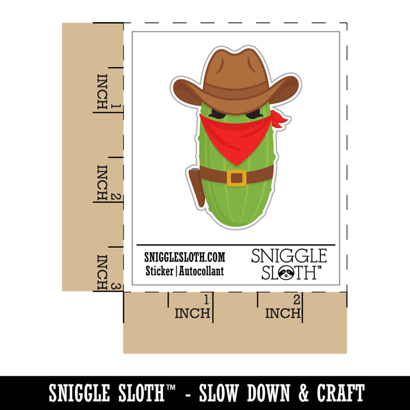 Pickle Bandit Outlaw Cowboy