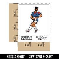 Rugged Rugby Player Man Sport
