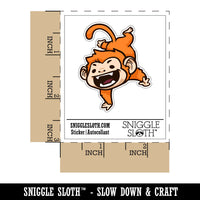 Silly Monkey Doing Handstand