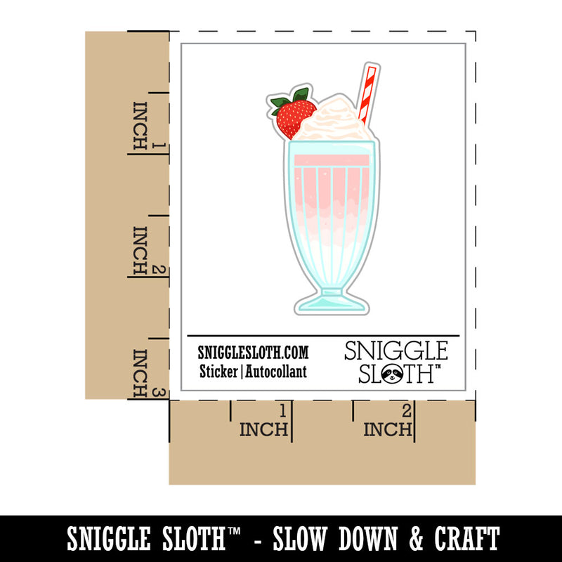 Strawberry Milkshake Ice Cream Dessert Drink Beverage