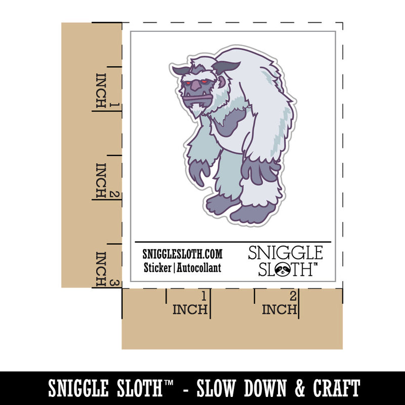 Tall Yeti Snow Creature
