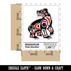 Tribal Native American Bear Totem