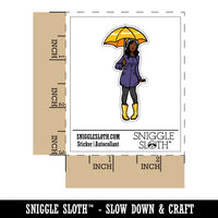 Umbrella Woman Rain Boots Weather