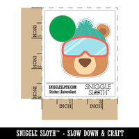 Winter Skiing Bear