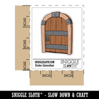 Wooden Door Frame Fantasy Old