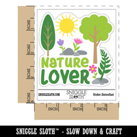 Nature Lover Waterproof Vinyl Phone Tablet Laptop Water Bottle Car Window Bumper Decal Sticker Set - 5 Pack