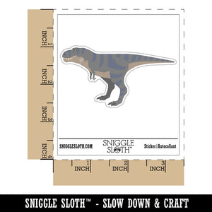 T-Rex Tyrannosaurus Rex Dinosaur Standing Waterproof Vinyl Phone Tablet Laptop Water Bottle Car Window Bumper Decal Sticker Set - 5 Pack