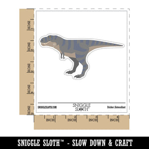 T-Rex Tyrannosaurus Rex Dinosaur Standing Waterproof Vinyl Phone Tablet Laptop Water Bottle Car Window Bumper Decal Sticker Set - 5 Pack