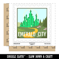Emerald City Wonderful Wizard of Oz Destination Waterproof Vinyl Phone Tablet Laptop Water Bottle Car Window Bumper Decal Sticker Set - 5 Pack