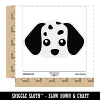 Peeking Dalmation Dog Waterproof Vinyl Phone Tablet Laptop Water Bottle Car Window Bumper Decal Sticker Set - 5 Pack