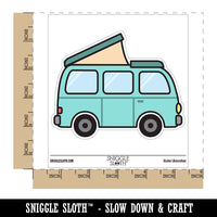 Pop Top Camper Van Waterproof Vinyl Phone Tablet Laptop Water Bottle Car Window Bumper Decal Sticker Set - 5 Pack