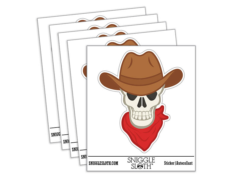 Bandit Outlaw Skull Cowboy
