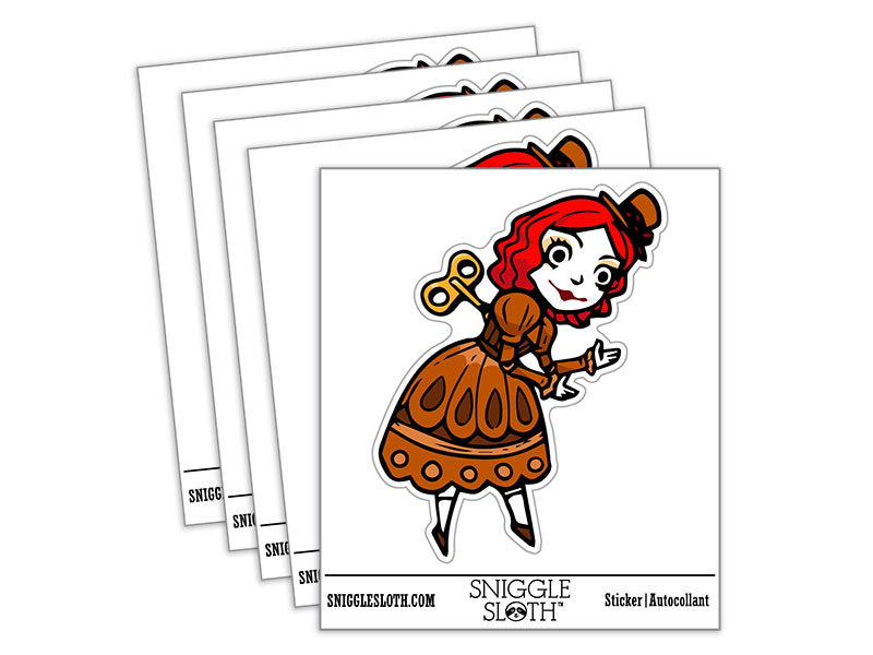 Clockwork Steampunk Woman Doll