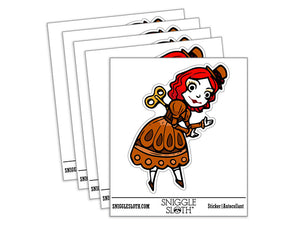 Clockwork Steampunk Woman Doll