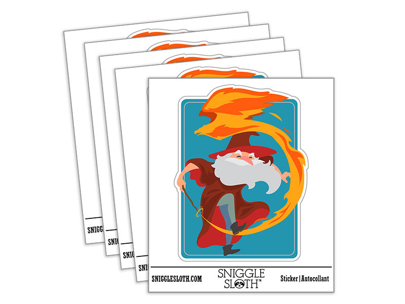 Eccentric Fire Mage Wizard Eagle Phoenix