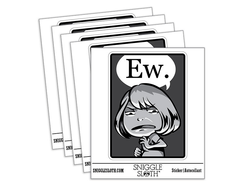 Ew Funny Disgusted Reaction Comic Manga