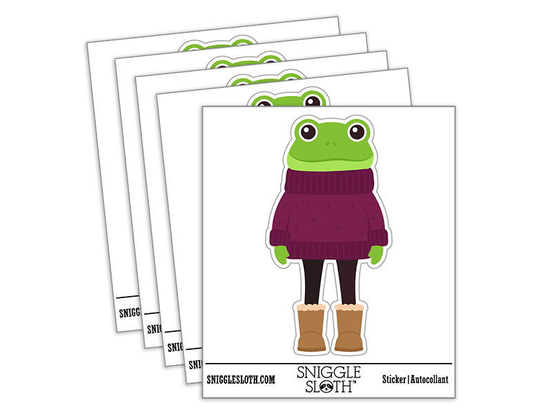 Frog in Sweater