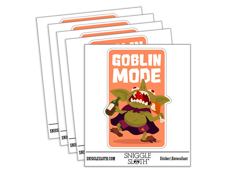 Goblin Mode Lifestyle Funny Fantasy Slob Food