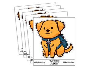 Golden Retriever Dog Puppy Backpack School