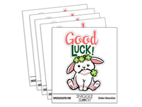 Good Luck Bunny Rabbit Lucky Clovers
