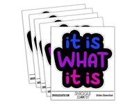 It Is What It Is