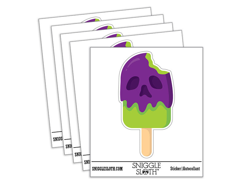 Melting Skull Popsicle