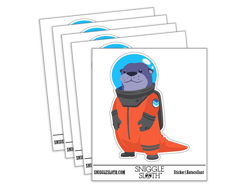 Otter Outer Space Astronaut Science Fiction