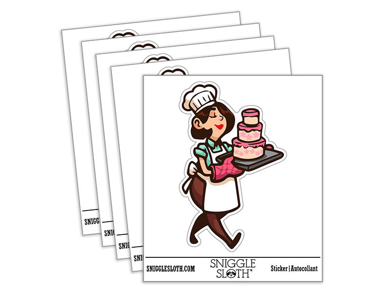 Professional Baker Pastry Chef with Cake