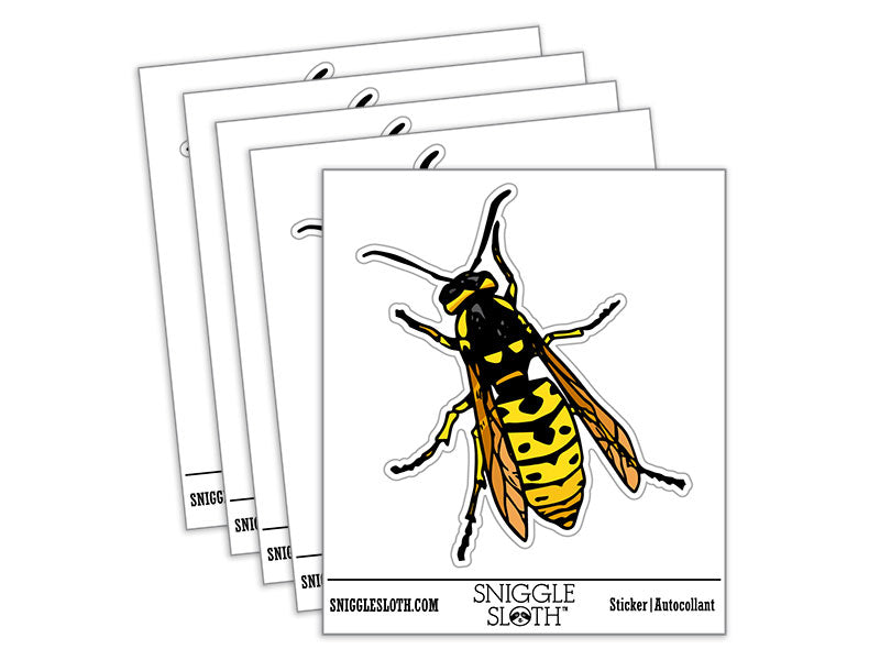 Realistic Wasp Yellowjacket Yellow Jacket Hornet