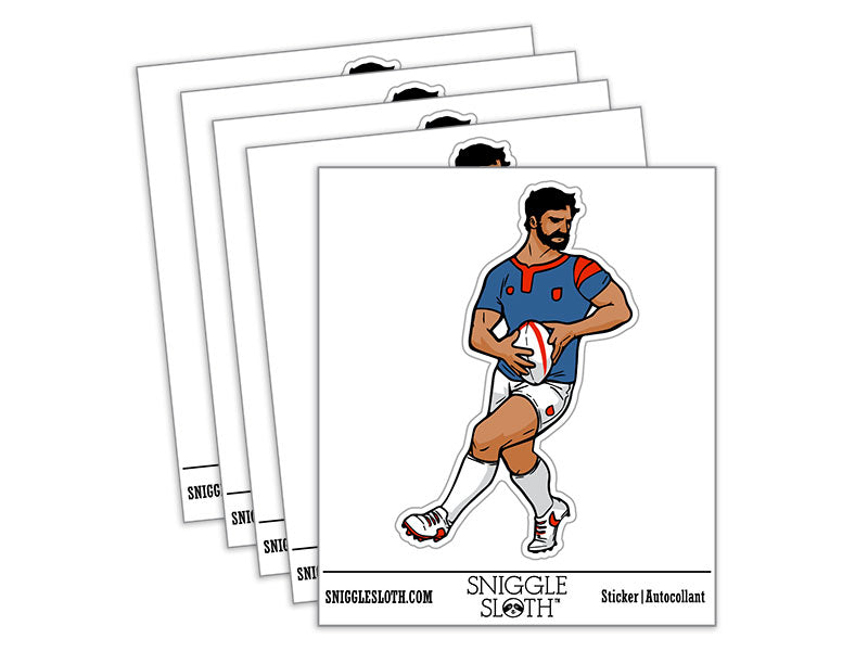 Rugged Rugby Player Man Sport