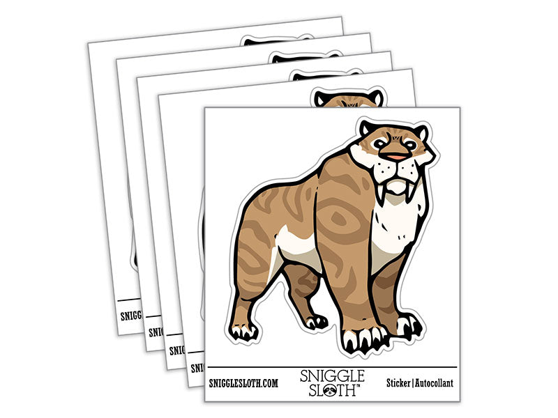 Sabertooth Tiger Extinct Cat Ice Age