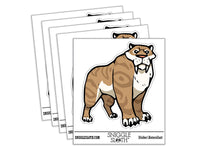 Sabertooth Tiger Extinct Cat Ice Age