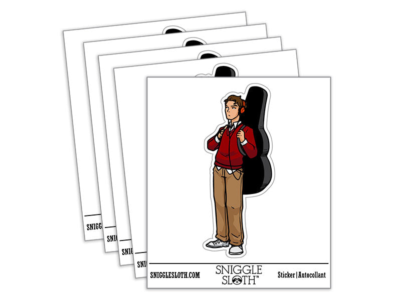 School Band Kid Boy Musical Instrument Student