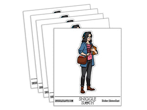 School Book Nerd Geek Library Girl