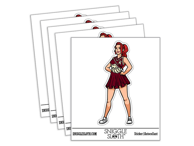 School Cheerleader Popular Girl Team Sports Athletic