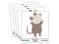 Screaming Panicked Stressed Possum Opossum