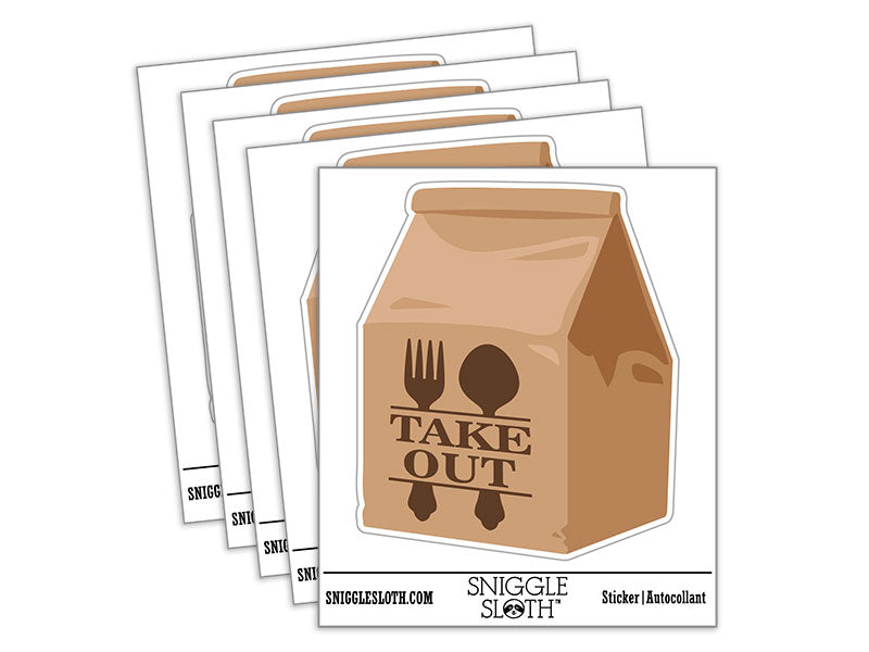 Take Out Bag Food To Go