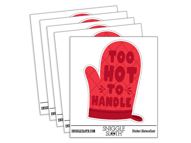 Too Hot to Handle Oven Mitt