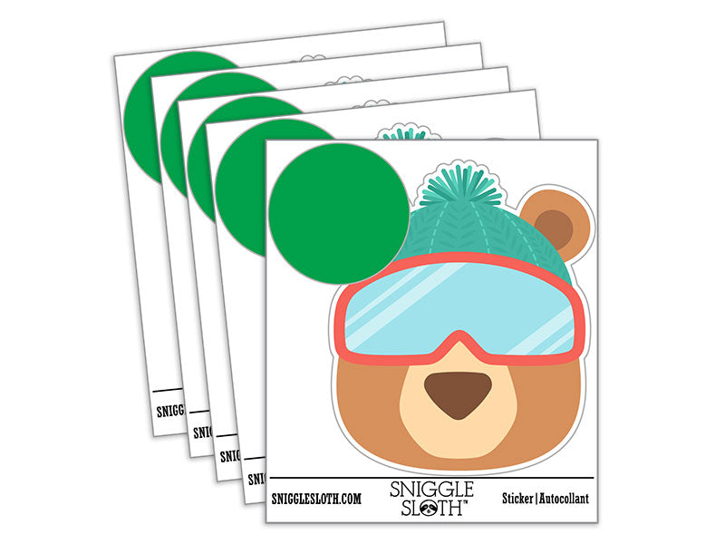 Winter Skiing Bear