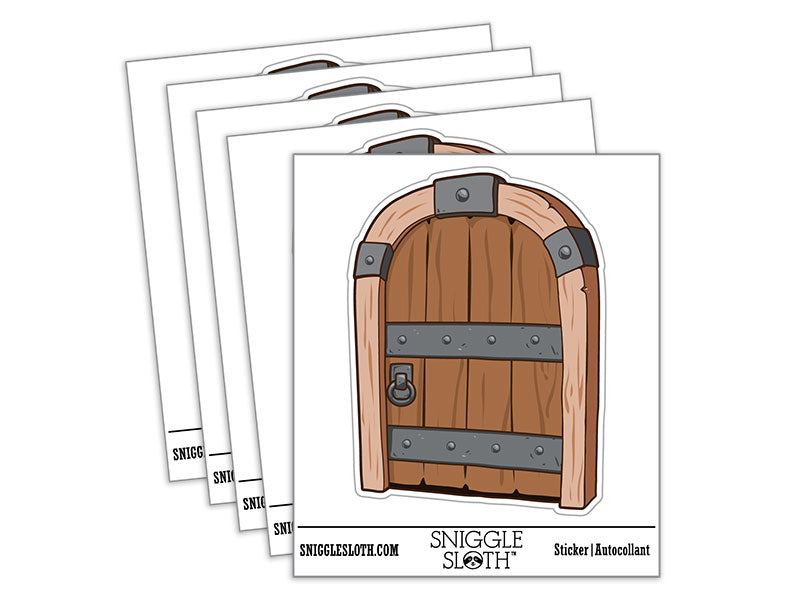 Wooden Door Frame Fantasy Old