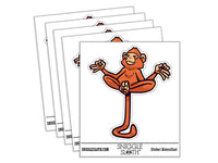 Zen Meditating Monkey Yoga Nirvana