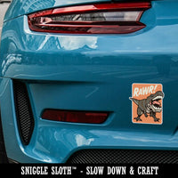 Peeking White Toy Poodle Dog Waterproof Vinyl Phone Tablet Laptop Water Bottle Car Window Bumper Decal Sticker Set - 5 Pack