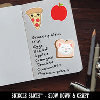 Clowder of Curious Cats Waterproof Vinyl Phone Tablet Laptop Water Bottle Car Window Bumper Decal Sticker Set - 5 Pack