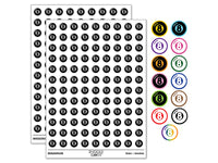 8 Eight Ball Billiards Pool 200+ 0.50" Round Stickers